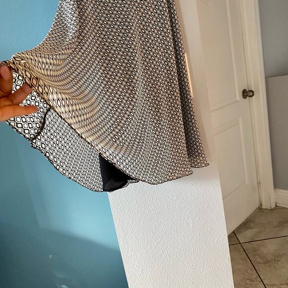 Max Studio Sleeveless Geometric Print A-Line Dress size Medium NWT - Picture 8 of 11